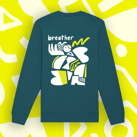 BREATHER /20 🦚🌬- CLAIRE PROUVOST ꧁TEAL85%🌱15%♻️꧂ AWEAR #13 ̡ ҉ ҉ - BPB Wear