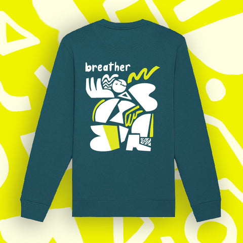 BREATHER /20 🦚🌬- CLAIRE PROUVOST ꧁TEAL85%🌱15%♻️꧂ AWEAR #13  ̡ ҉ ҉ - BPB Wear