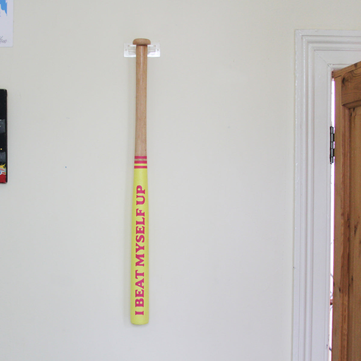 "I BEAT MYSELF UP" 30" Baseball Bat /50 - ASBESTOS x IDLES x BPB - BPB Wear